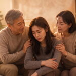 부모가 부드럽고 친절하게 다가와도, 자녀가 오히려 부담감이나 짜증을 느끼는 경우가 있다. 이는 단순히 자녀가 예민해서가 아닌뇌에 오랫동안 남은 부정적인 정서적 기억 때문일 수 있다 (이미지 = AI 제작)